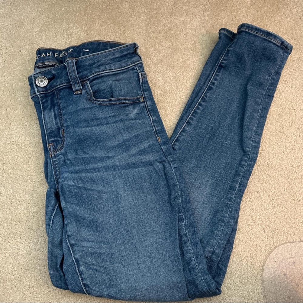 AE stretch skinny jeans